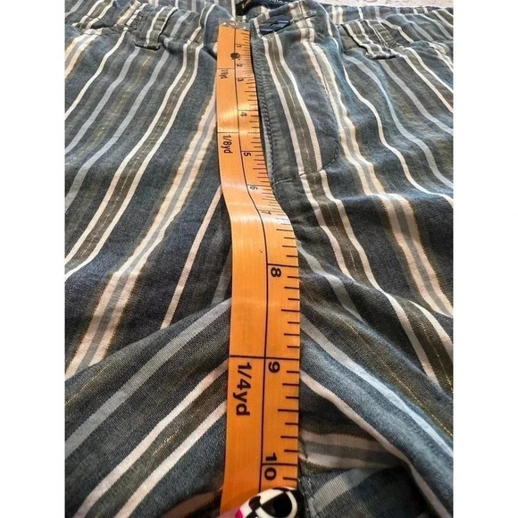 Lee mid rise stripe shorts regular fit 10 medium - Picture 8 of 11